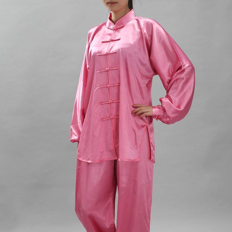 Buddha Stonesシンプルな柄 瞑想 祈り スピリチュアル 禅 太極拳 気功 練習 ユニセックス 服セット - ピンク - XS- US/UK/AU/EU 13~14歳向け - image 20