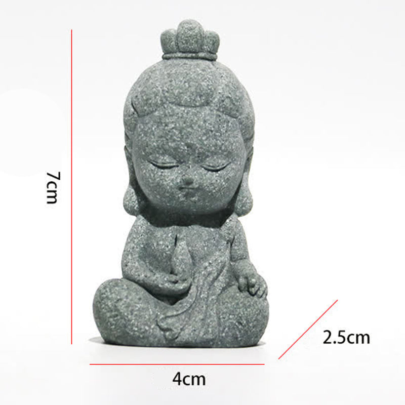 Buddha Stones瞑想 仏像 慈悲 室内装飾