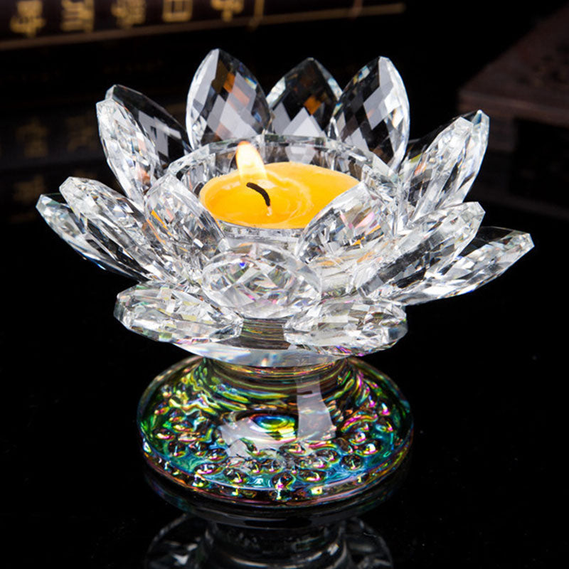 チベットの蓮の燭台飾り