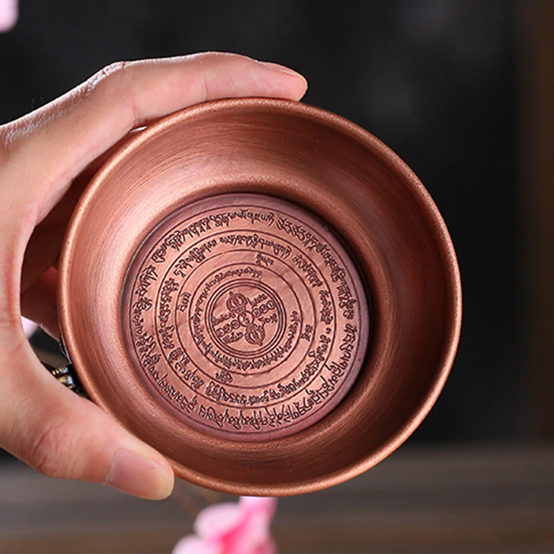 Buddha Stones小型銅製 祈祷用祭壇 携帯用 燃焼ホルダー お香 セージ 燻蒸 儀式用アイテム