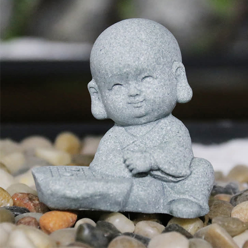 Buddha Stones瞑想 祈り 僧侶 仏像 静寂 室内装飾