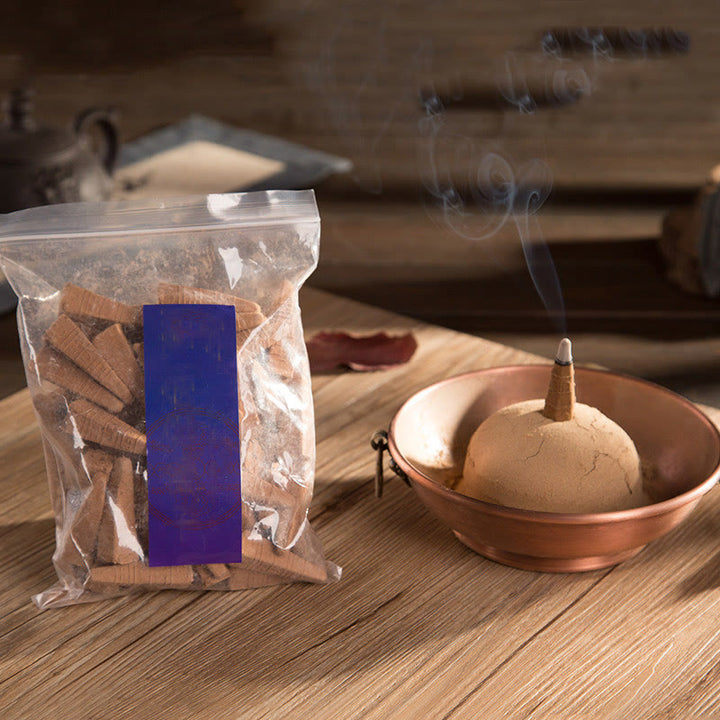 Buddha Stones小型銅製 祈祷用祭壇 携帯用 燃焼ホルダー お香 セージ 燻蒸 儀式用アイテム