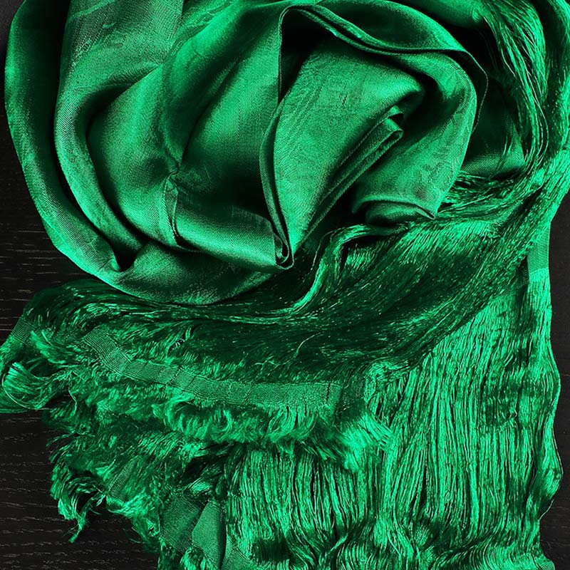 Buddha Stonesチベットの祝福 縁起の良い 5色 ジャカード カタ 装飾