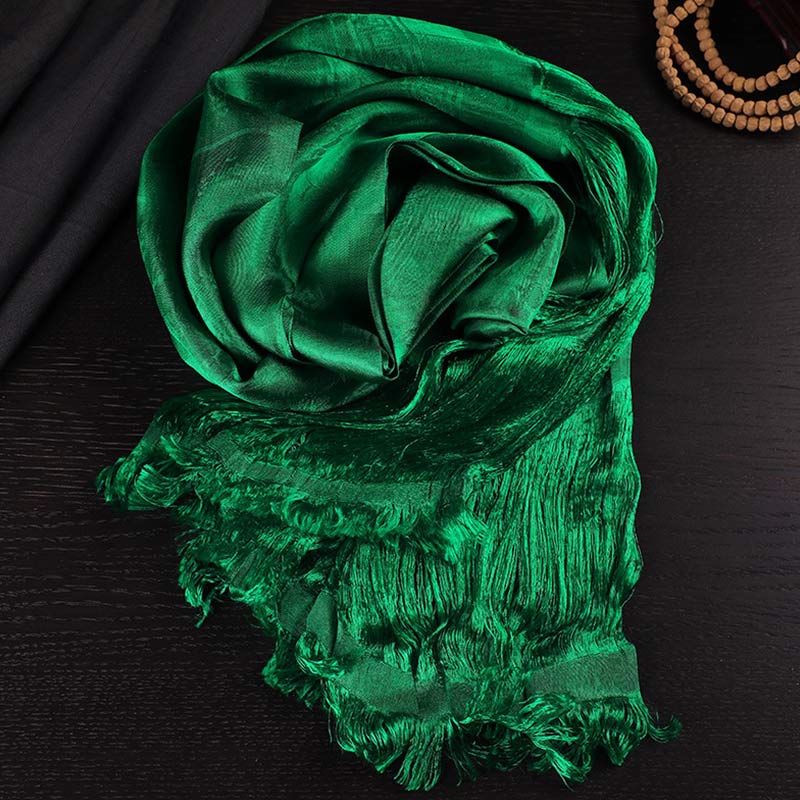 Buddha Stonesチベットの祝福 縁起の良い 5色 ジャカード カタ 装飾