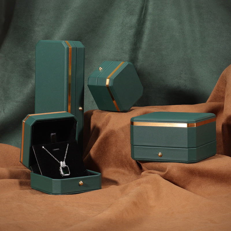 Buddha Stonesジュエリー収納ボックス PUレザーギフトボックス - image 0