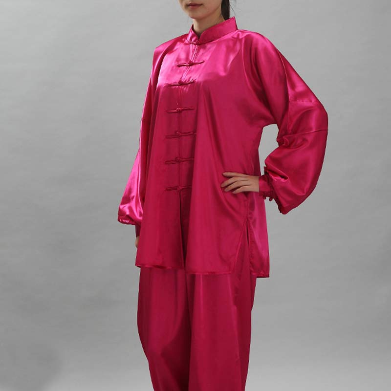 Buddha Stonesシンプルな柄 瞑想 祈り スピリチュアル 禅 太極拳 気功 練習 ユニセックス 服セット - インディアンレッド - 2XL-US/UK/AU/EUサイズにXL - image 27