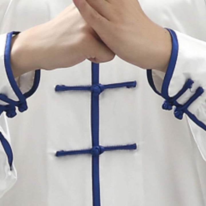 Buddha Stonesシンプルな柄 瞑想 祈り スピリチュアル 禅 太極拳 気功 練習 ユニセックス 服セット - image 5