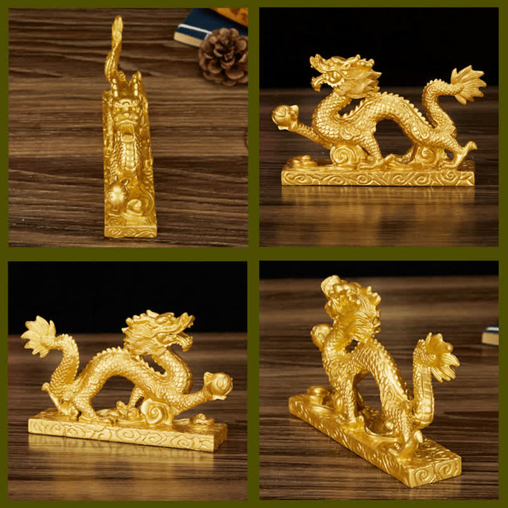 Buddha Stones風水 龍 吉兆 雲 富 幸運 装飾