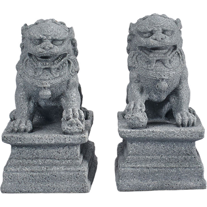 Buddha Stones獅子 福福犬 象 魔除け 祝福 室内装飾