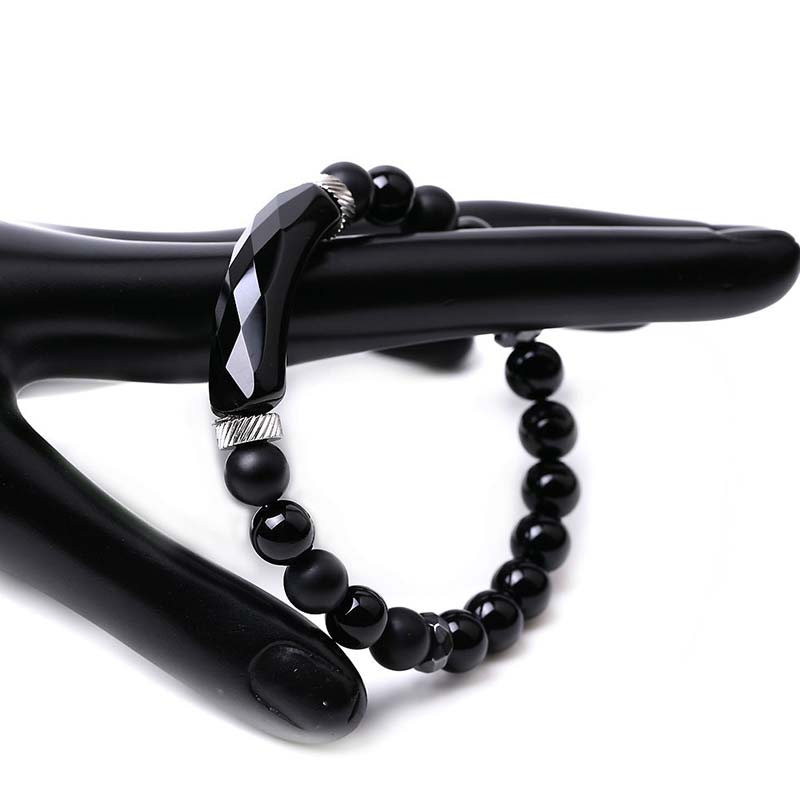 Buddha Stones天然クリスタルブルーアベンチュリンヒーリングブレスレット