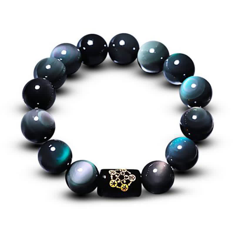 負のエネルギーを吸収するBuddha Stones黒曜石セット