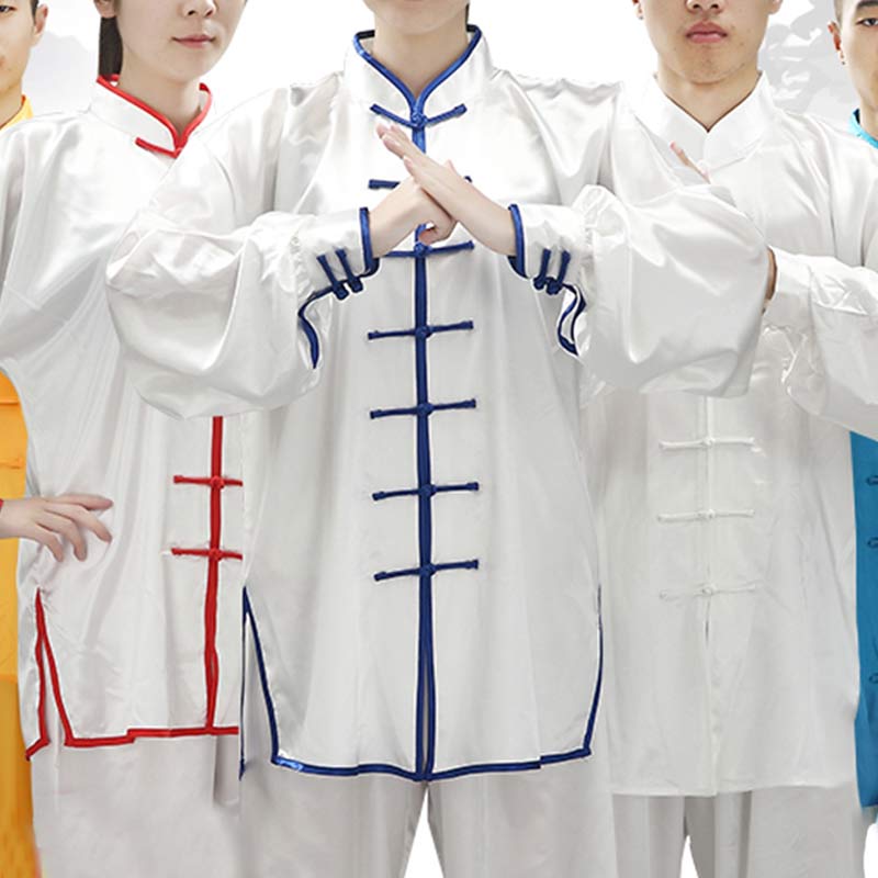 Buddha Stonesシンプルな柄 瞑想 祈り スピリチュアル 禅 太極拳 気功 練習 ユニセックス 服セット - image 1