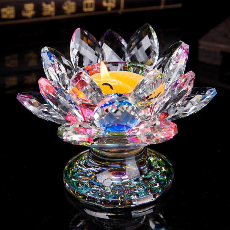 チベットの蓮の燭台飾り