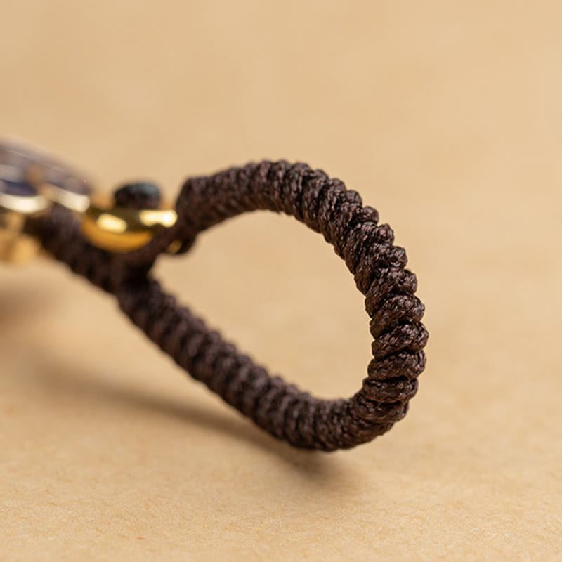 Buddha Stones小葉紫檀黒檀守護 キーホルダー 携帯電話 吊り下げ 飾り - image 5