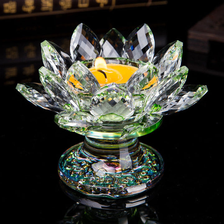 チベットの蓮の燭台飾り