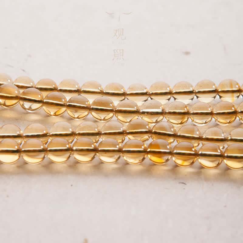 Buddha Stones 108Malaビーズ 925 スターリングシルバー シトリン サンダルウッド ターコイズ 守護 繁栄 ブレスレット