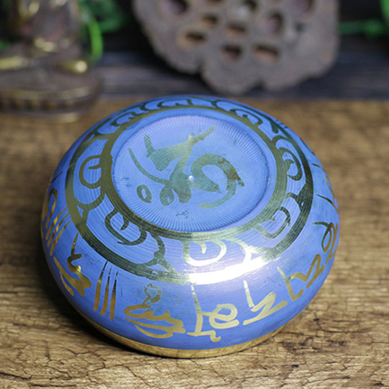 Buddha Stonesチベットサウンドボウル手作りリラクゼーション瞑想祈りシンギングボウルセット