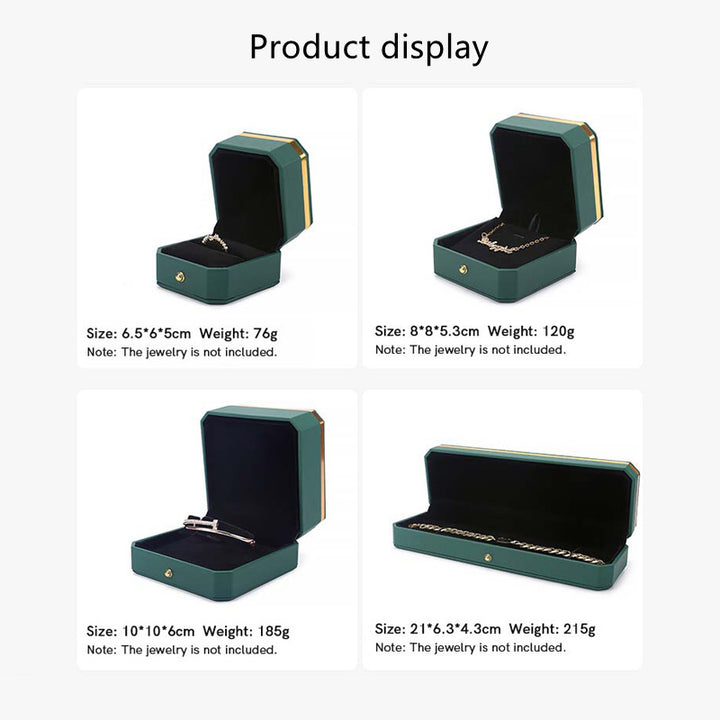 Buddha Stonesジュエリー収納ボックス PUレザーギフトボックス - image 27