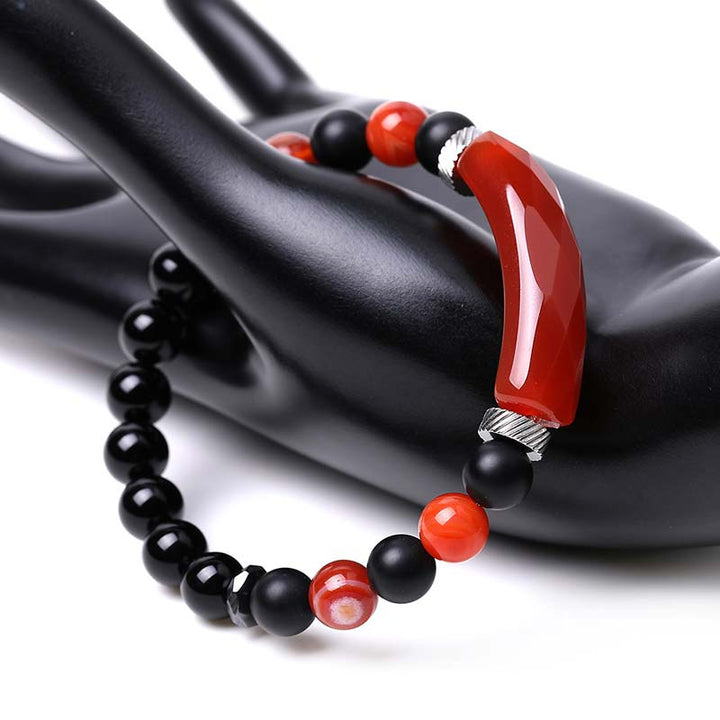 Buddha Stones天然クリスタルブルーアベンチュリンヒーリングブレスレット