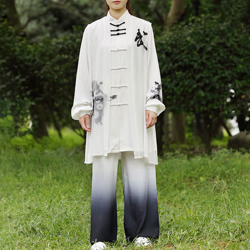 Buddha Stones3個 陰陽樹 太極拳 スピリチュアル 禅 練習 瞑想 祈り ユニフォーム ユニセックス 服セット