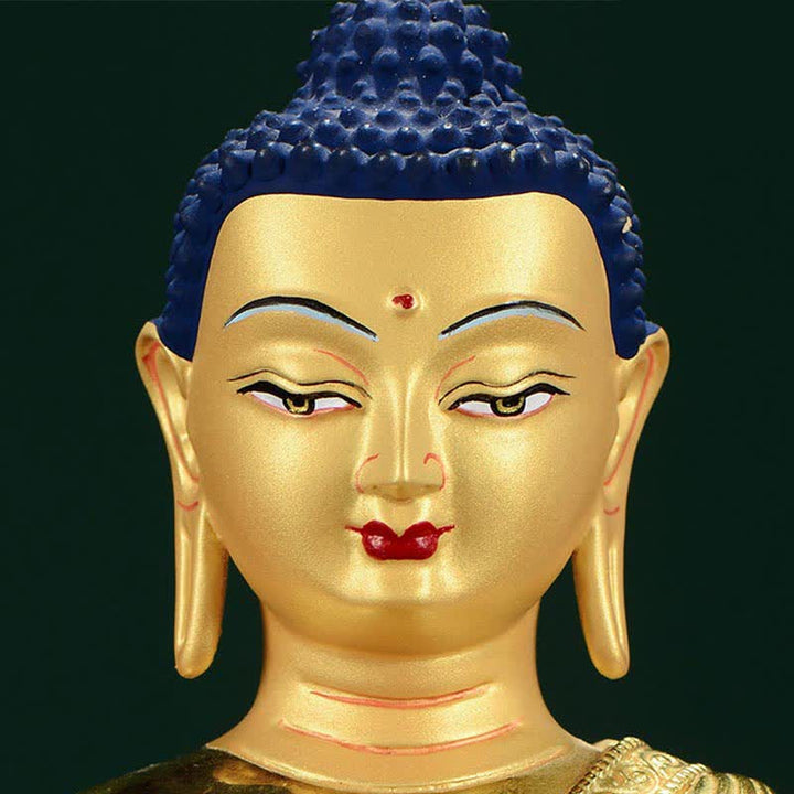 釈迦牟尼仏像悟りの銅像家へのお供え装飾