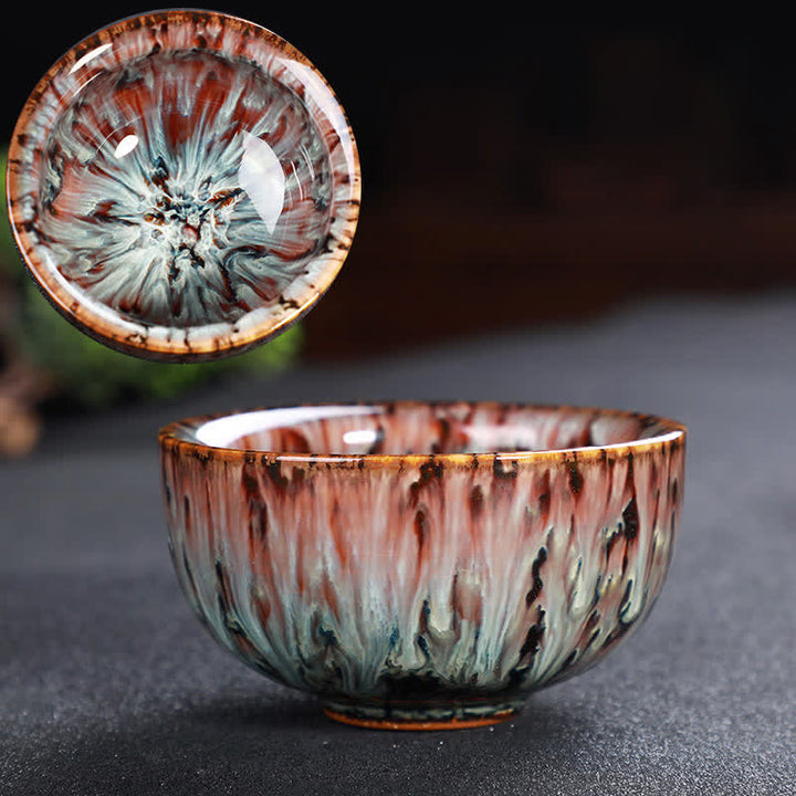 Buddha Stonesカラフル セラミック ティーカップ ホームオフィス ティーカップ - image 41