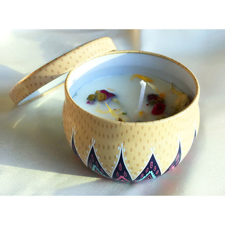 ホワイトティー、ジンジャーフラワー、ラベンダー、クチナシの香りのソイワックスキャンドル。ご家族やご友人へのギフトに。 - ライムとバジル - image 11