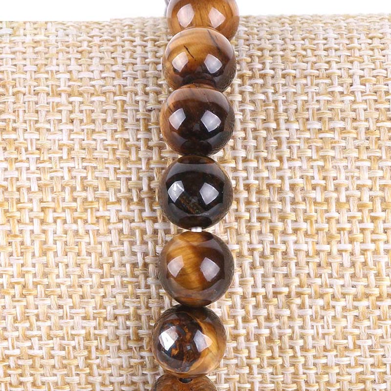 Buddha Stones天然石 生命の樹 ラッキーチャーム ストレッチブレスレット