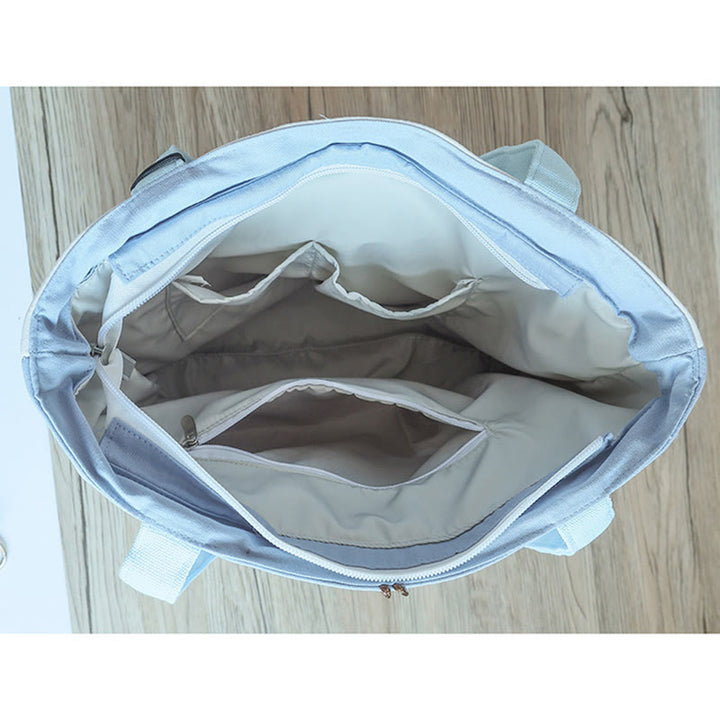 梨花 梅 桃の花 竹刺繍 キャンバス 大容量 ショルダーバッグ トートバッグ - image 25