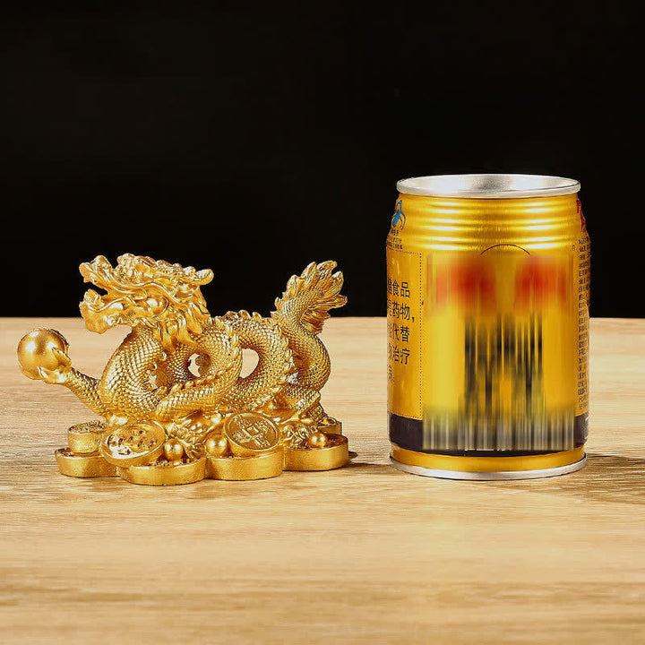 Buddha Stones風水 龍 銅貨 富と成功の幸運 装飾 - image 8