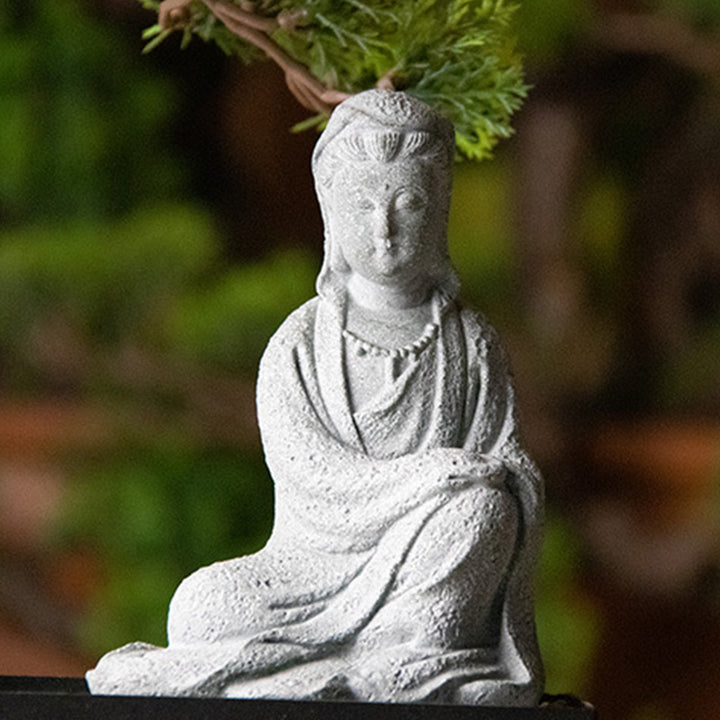 Buddha Stones像の祝福ホームデコレーション
