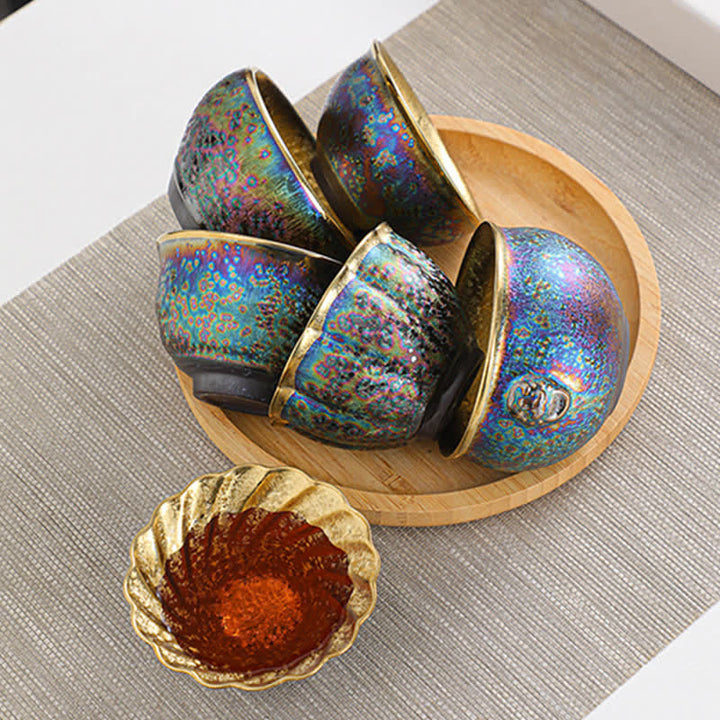 Buddha Stonesカラフルな陶器のティーカップ ティーカップ - image 21