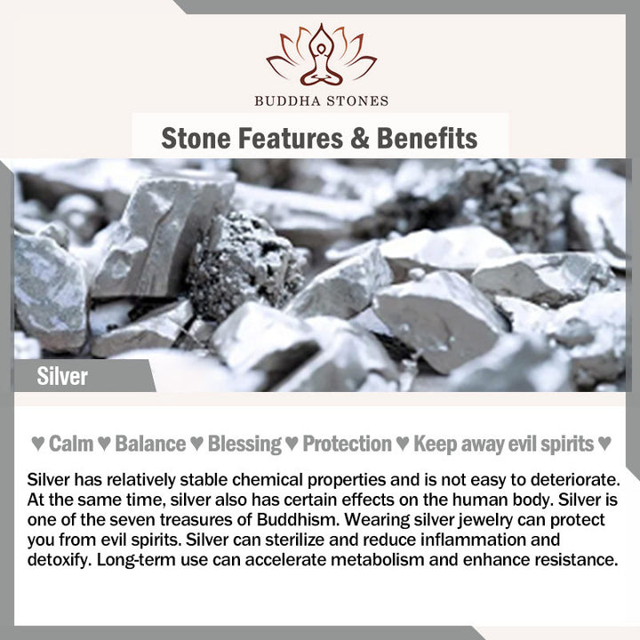 Buddha Stones925スターリングシルバー ターコイズビーズ模様 プロテクションドロップダングルイヤリング