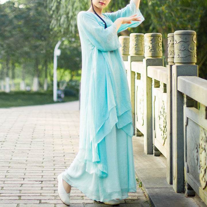 Buddha Stones3点セット ヨガ シフォン 服 ユニフォーム 瞑想 禅 練習 レディース セット - image 17