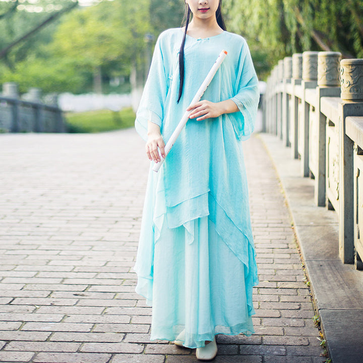 Buddha Stones3点セット ヨガ シフォン 服 ユニフォーム 瞑想 禅 練習 レディース セット - image 16