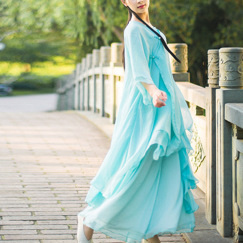 Buddha Stones3点セット ヨガ シフォン 服 ユニフォーム 瞑想 禅 練習 レディース セット - image 12