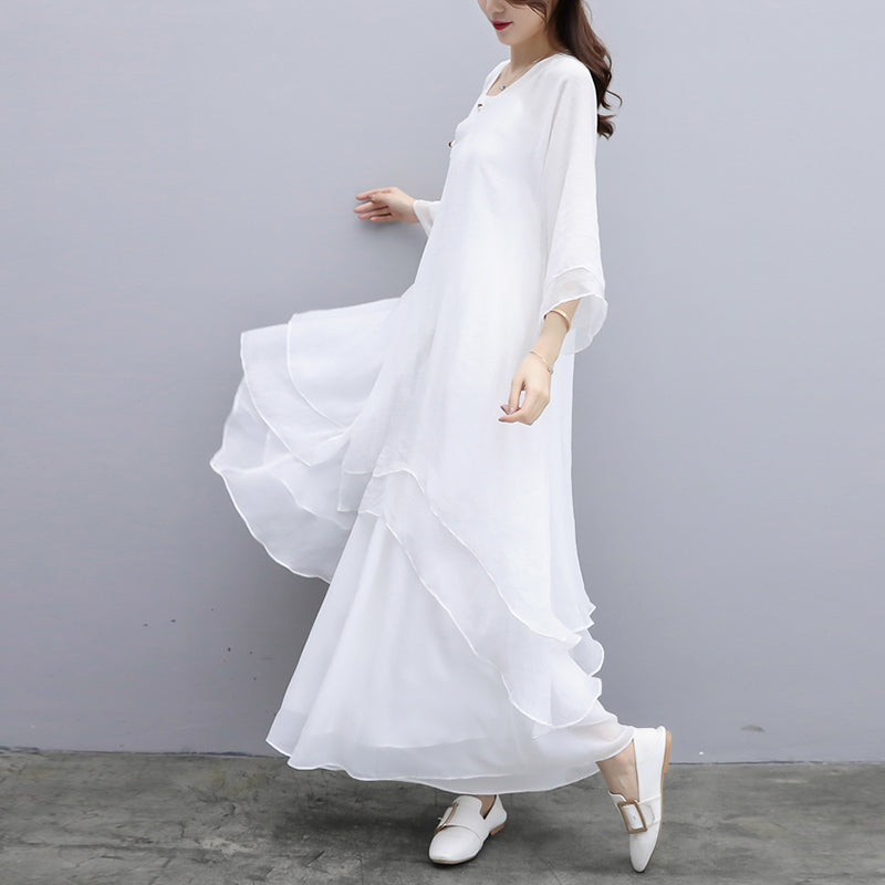 Buddha Stones3点セット ヨガ シフォン 服 ユニフォーム 瞑想 禅 練習 レディース セット - image 25