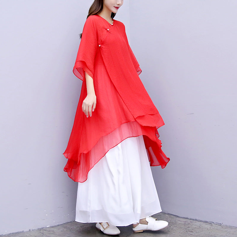 Buddha Stones3点セット ヨガ シフォン 服 ユニフォーム 瞑想 禅 練習 レディース セット - image 34