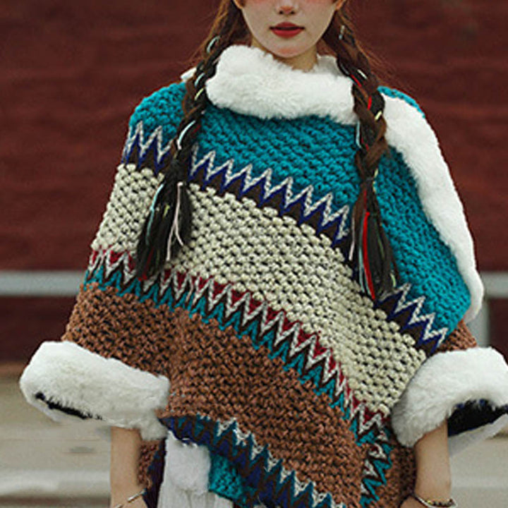 Buddha Stonesチベットのマルチカラーストライプショール冬用快適トラベルスカーフラップ - image 51