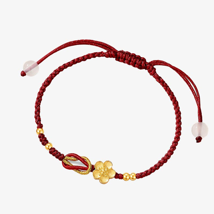 Buddha Stonesハンドメイド 925 スターリングシルバー 桜 カルセドニー幸運ブレスレット - image 5