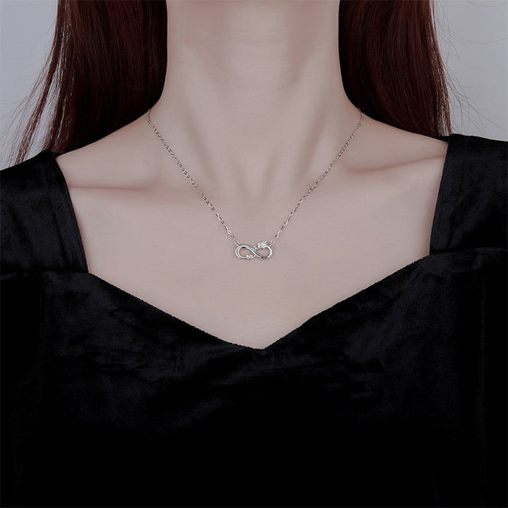 Buddha Stones999スターリングシルバー 龍年エンドレスノット成功ネックレスペンダント