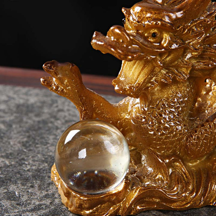 龍の年 色が変わる樹脂製Buddha Stones馬 幸運 ティー ペット 置物 インテリア 飾り (さらに 35% オフ | コード: FS35 をご利用ください)