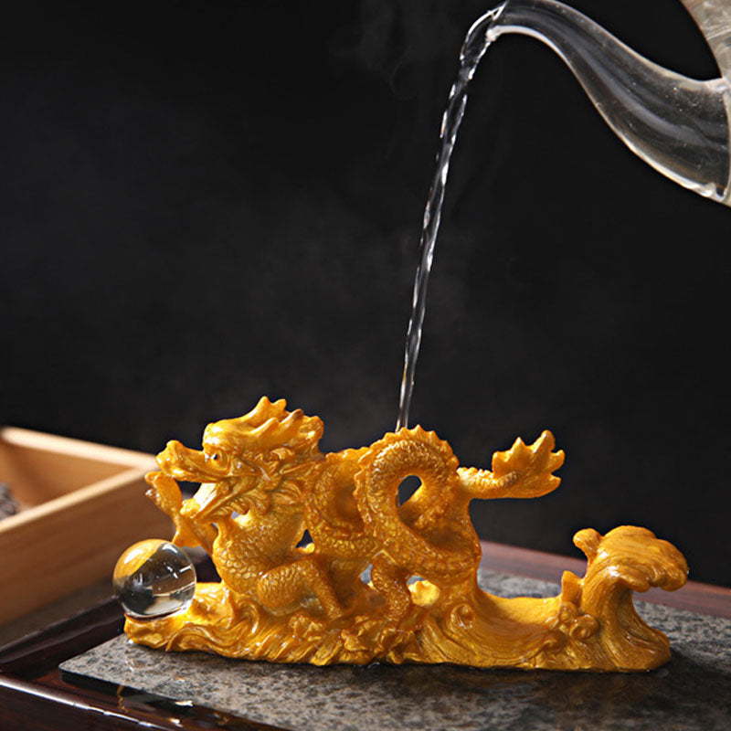 龍の年 色が変わる樹脂製Buddha Stones馬 幸運 ティー ペット 置物 インテリア 飾り (さらに 35% オフ | コード: FS35 をご利用ください)