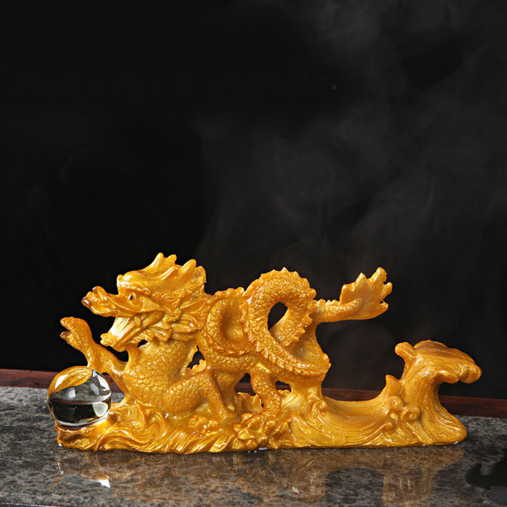 龍の年 色が変わる樹脂製Buddha Stones馬 幸運 ティー ペット 置物 インテリア 飾り (さらに 35% オフ | コード: FS35 をご利用ください)