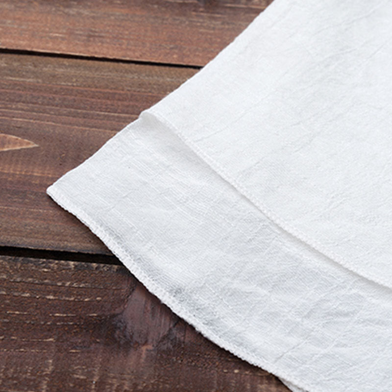 Buddha Stones 2点セット シンプルデザイン ホワイトトップパンツ 瞑想 ヨガ 禅 太極拳 ウェア レディース セット - image 11