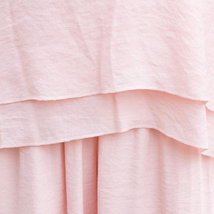 Buddha Stones2点セット 無地デザイン トップス パンツ 瞑想 ヨガ 禅 太極拳 コットン リネン 衣類 レディース セット - image 8