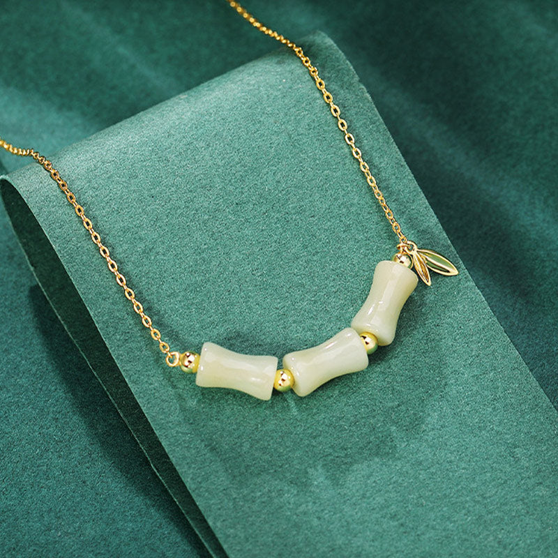 Buddha Stones925 スターリングシルバー 和田翡翠 竹フーキャラクター 繁栄のネックレス ペンダント ブレスレット - image 4