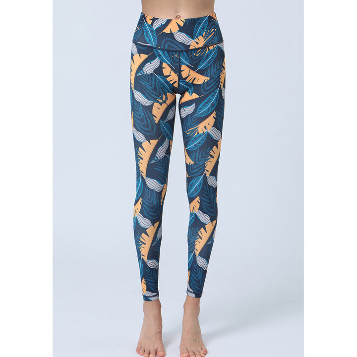 Buddha Stonesのプリントパンツ スポーツ フィットネス ヨガ ハイウエスト レギンス レディース ヨガパンツ - image 12