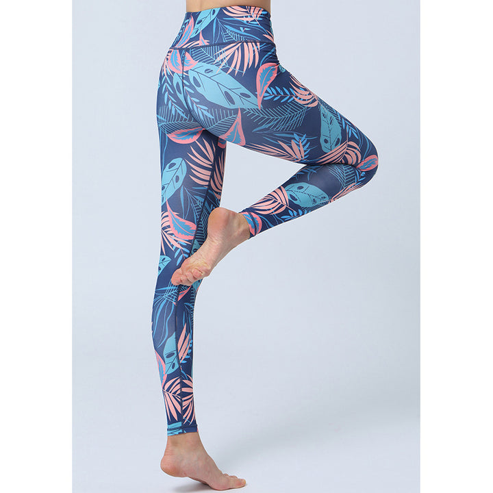 Buddha Stonesのプリントパンツ スポーツ フィットネス ヨガ ハイウエスト レギンス レディース ヨガパンツ - image 18
