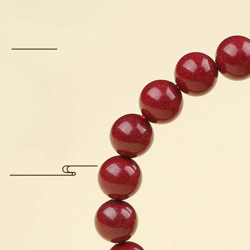 Buddha Stones925 スターリングシルバー 天然辰砂 四獣の祝福ブレスレット - image 17